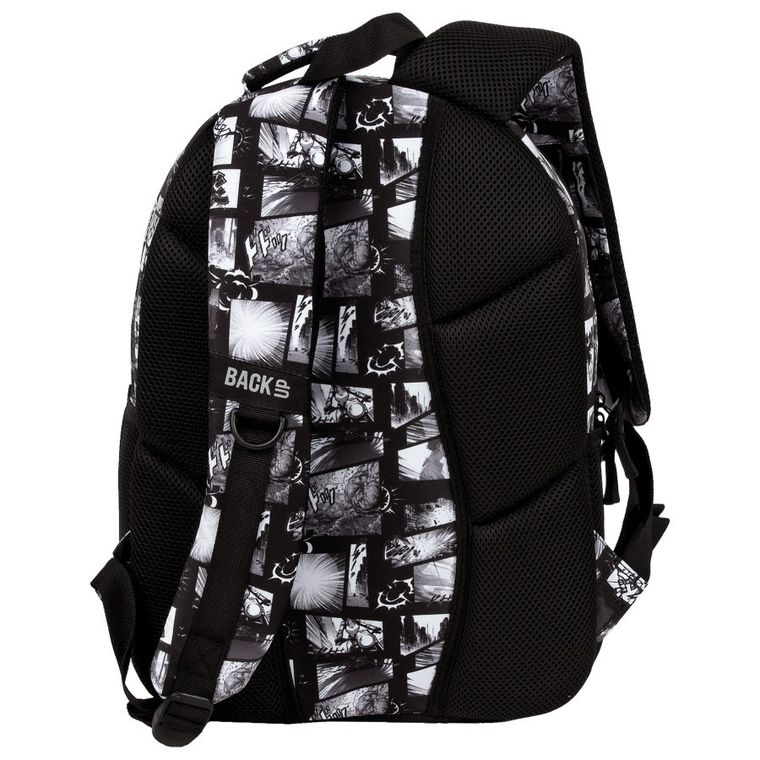 BackUp, plecak szkolny, 3-komorowy, Manga Komiks