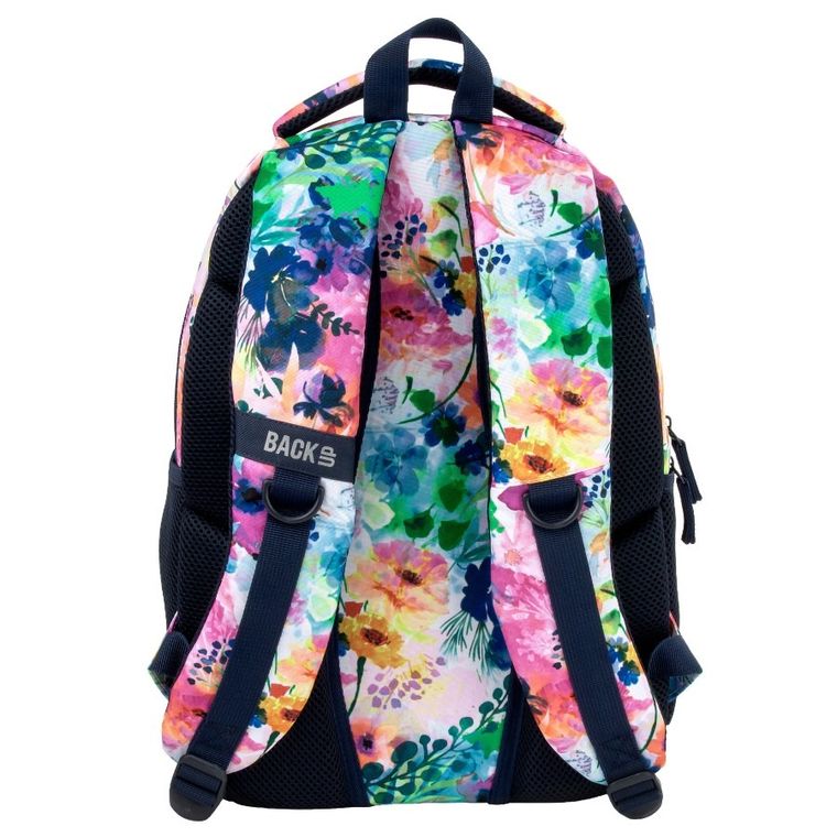 BackUp, plecak szkolny, 3-komorowy, Wiosenny