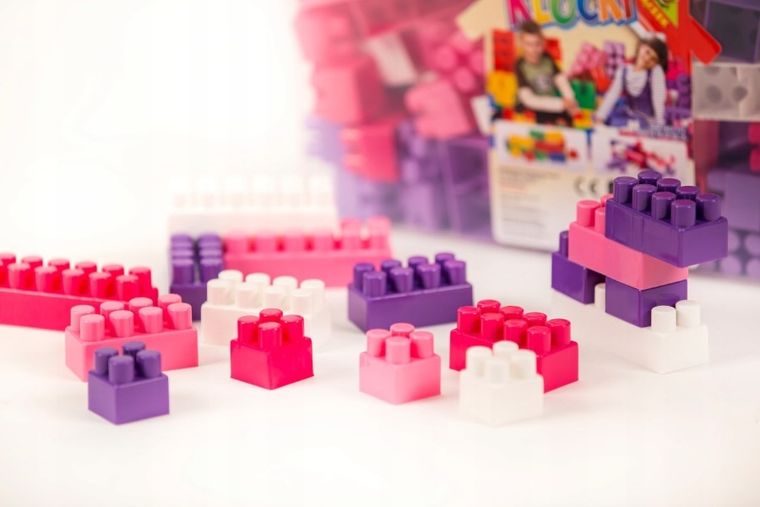 Bączek, klocki, 102 elementów