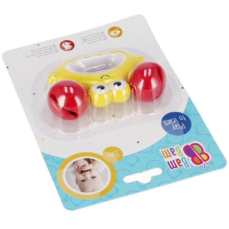 Bam Bam, grzechotka krabik, zabawka interaktywna