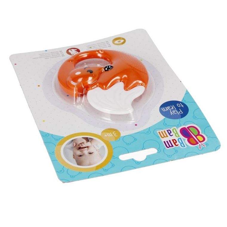 Bam Bam, grzechotka lisek, zabawka interaktywna