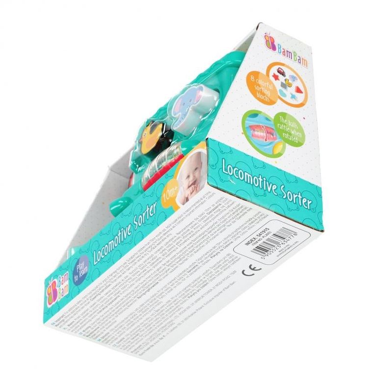 Bam Bam, sorter, intraktywna lokomotywa