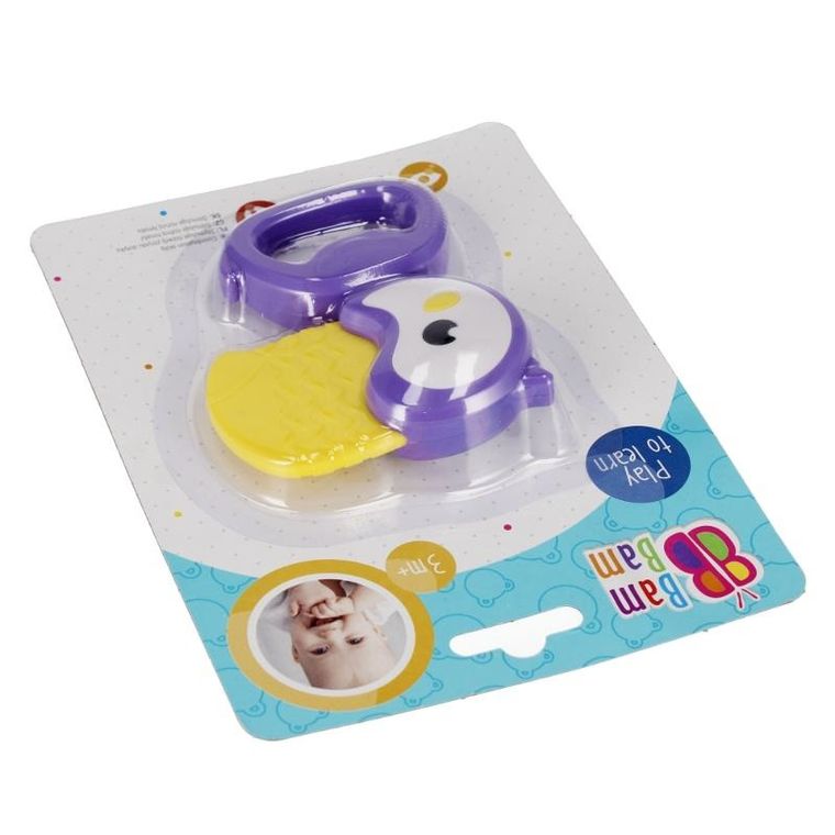 Bam Bam, tukan, grzechotka