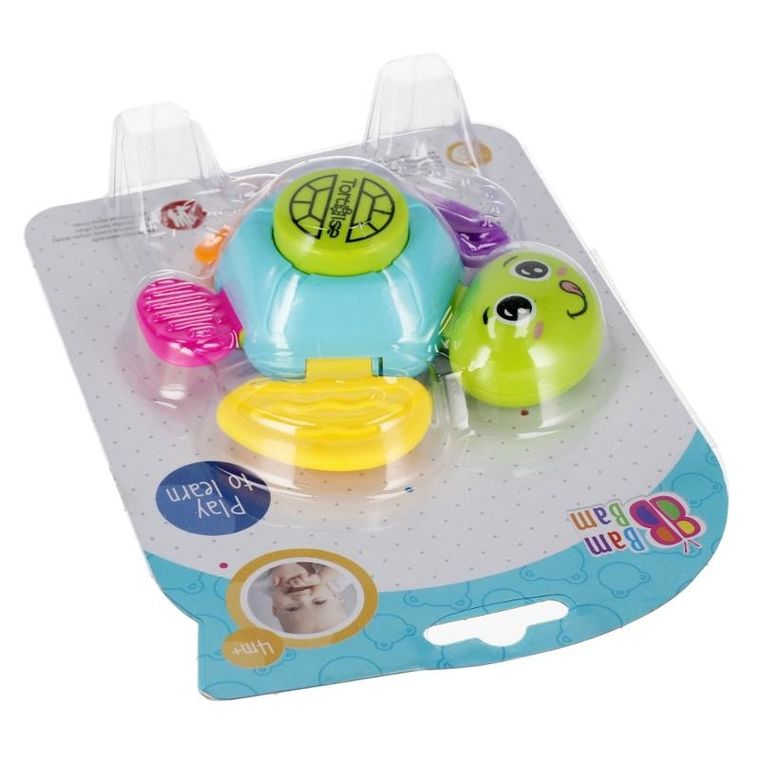 Bam Bam, żółwik, grzechotka