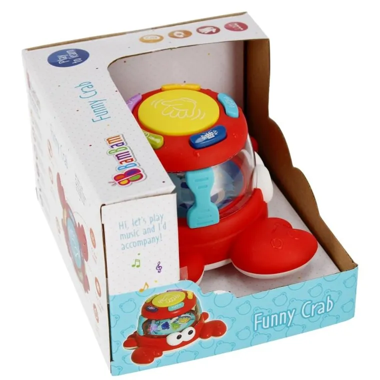 BamBam, muzyczny krabik, zabawka interaktywna