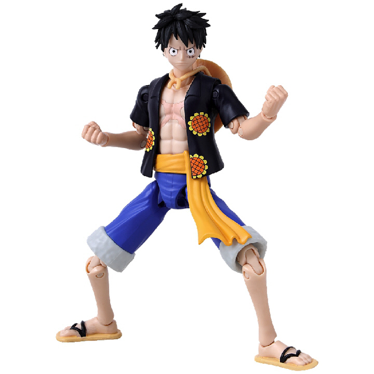 Bandai, Anime Heroes, One Piece, Monkey D. Luffy Dressrosa, figurka kolekcjonerska