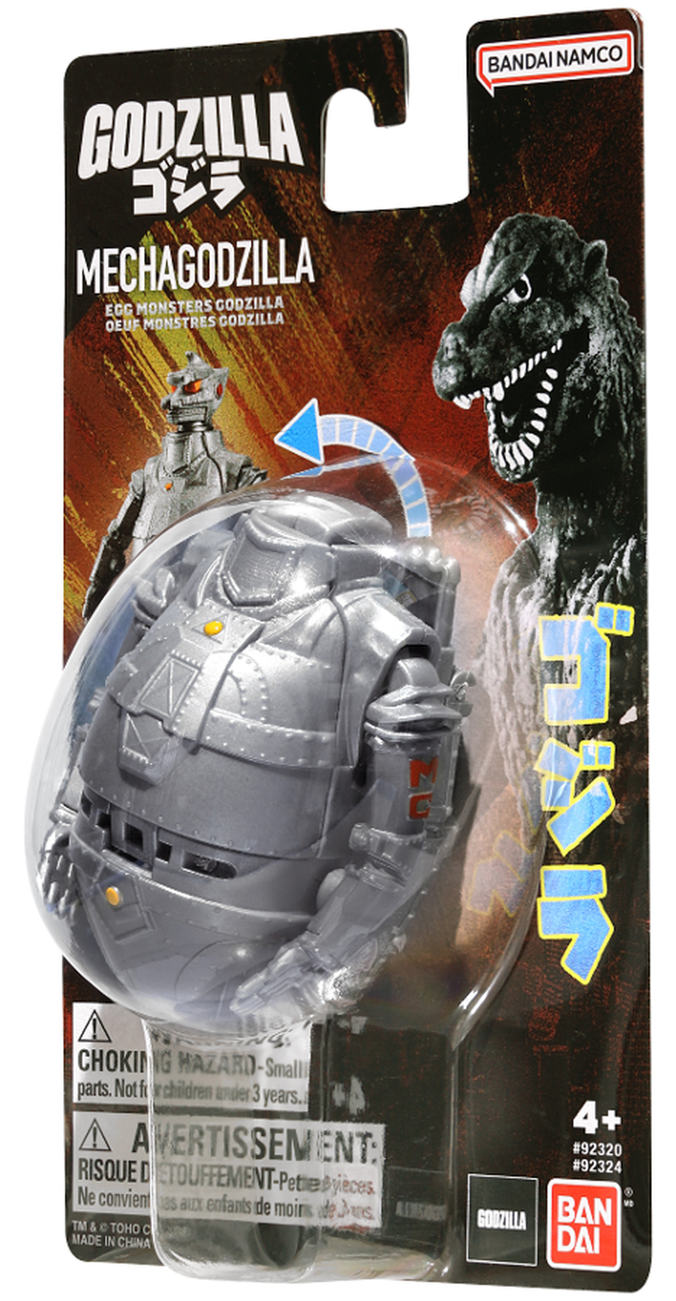 Bandai, Godzilla, Egg Monster, Mecha Godzilla, figurka kolekcjonerska