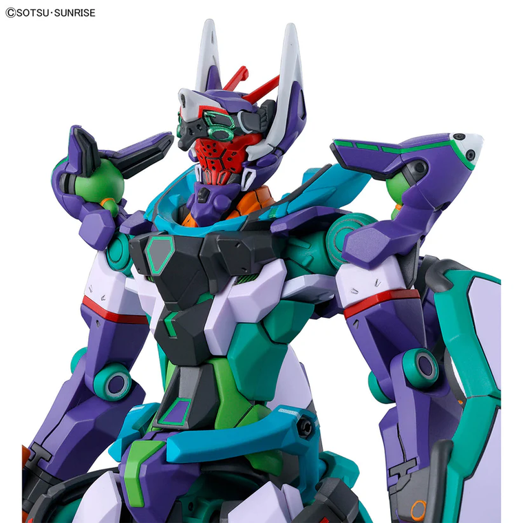 Bandai, HG GQuuuuuuX, Gfred, model kolekcjonerski do składania, 1:144