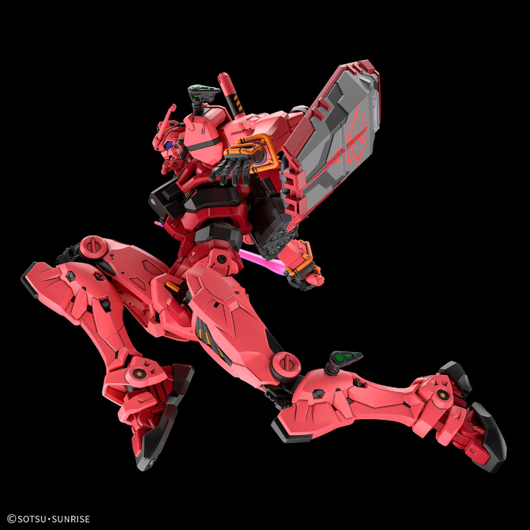 Bandai, HG GQuuuuuuX, Red Gundam, model kolekcjonerski do składania, 1:144