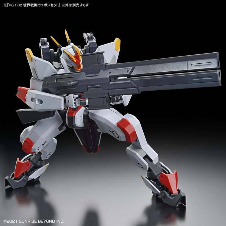 Bandai, HG, Kyoukai Senki Amaim Warrior Weapon Set, model kolekcjonerski do składania, 1:72
