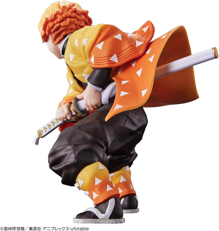 Bandai, Model Kit, Demon Slayer, Agatsuma Zenitsu, model kolekcjonerski do składania