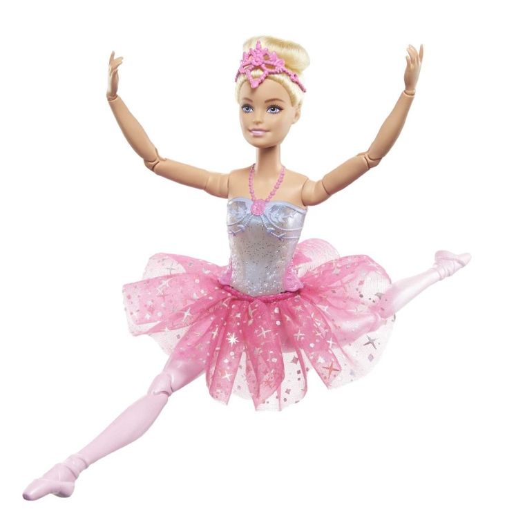 Barbie, Baletnica, Magiczne światełka, lalka blondynka