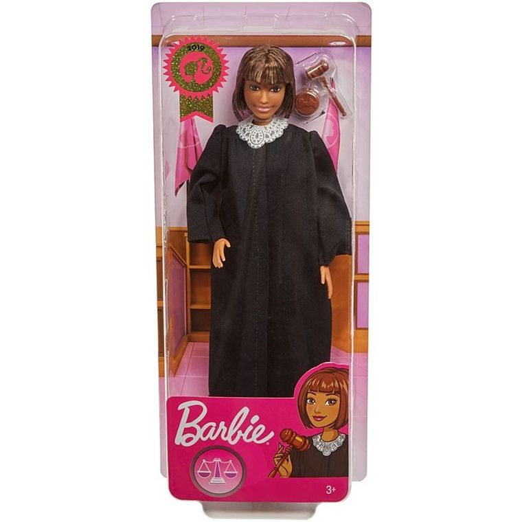 Barbie, Kariera, Sędzia, lalka szatynka