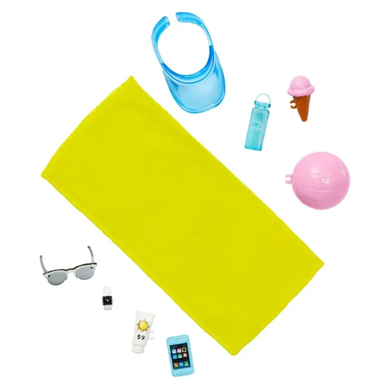 Barbie, Ken na plaży, lalka z akcesoriami