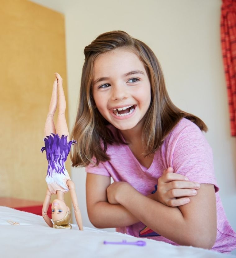 Barbie, Made to Move, Gimnastyczka, lalka