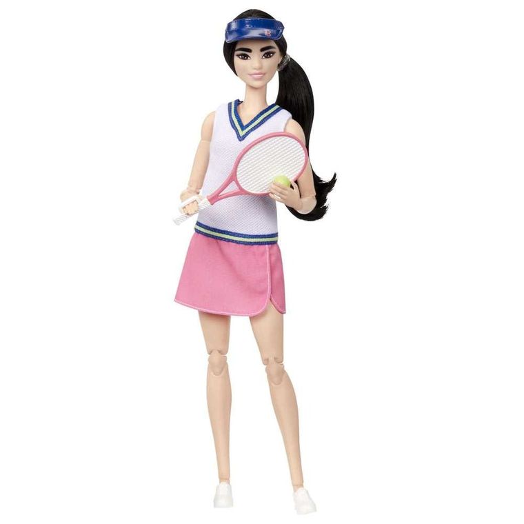 Barbie, Made to Move, Tenisistka, lalka z akcesoriami