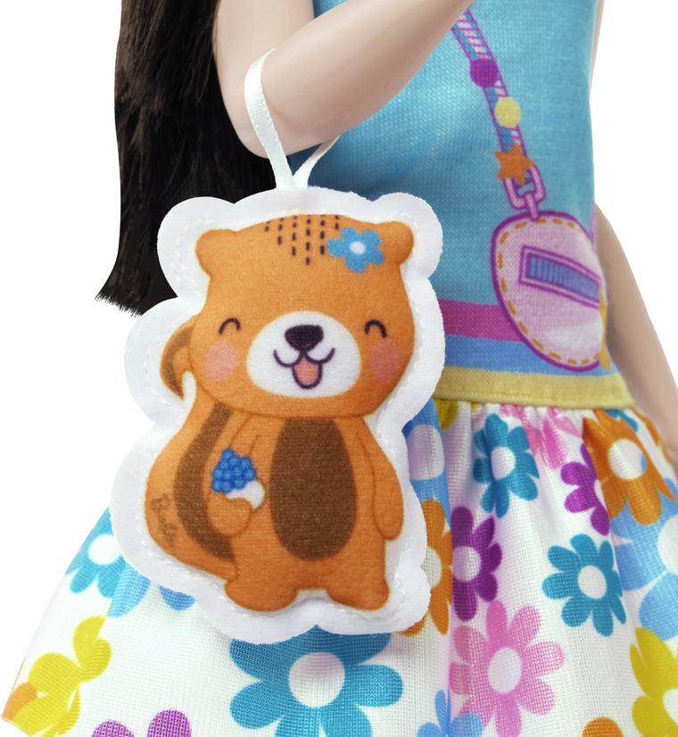 Barbie, Moja Pierwsza Barbie, zestaw z lalką i liskiem