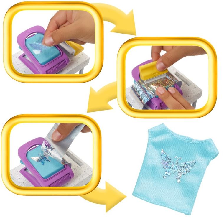 Barbie, Projektantka mody, zestaw z lalką i akcesoriami