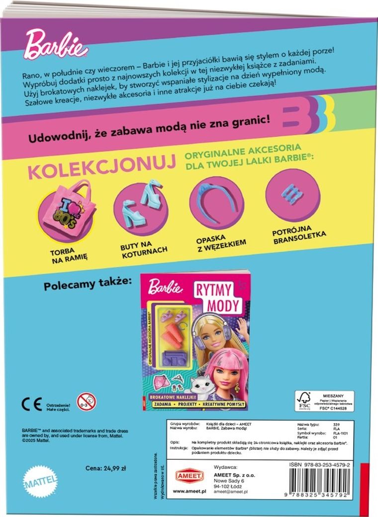 Barbie. Zabawa modą