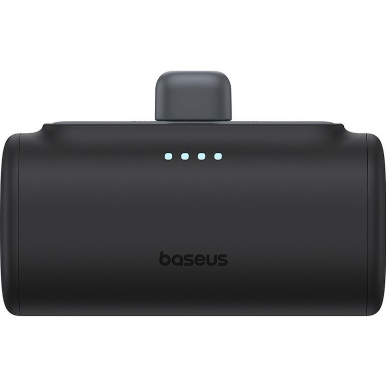 Baseus, powerbank, Compact, 5000mAh, USB-C, czarny