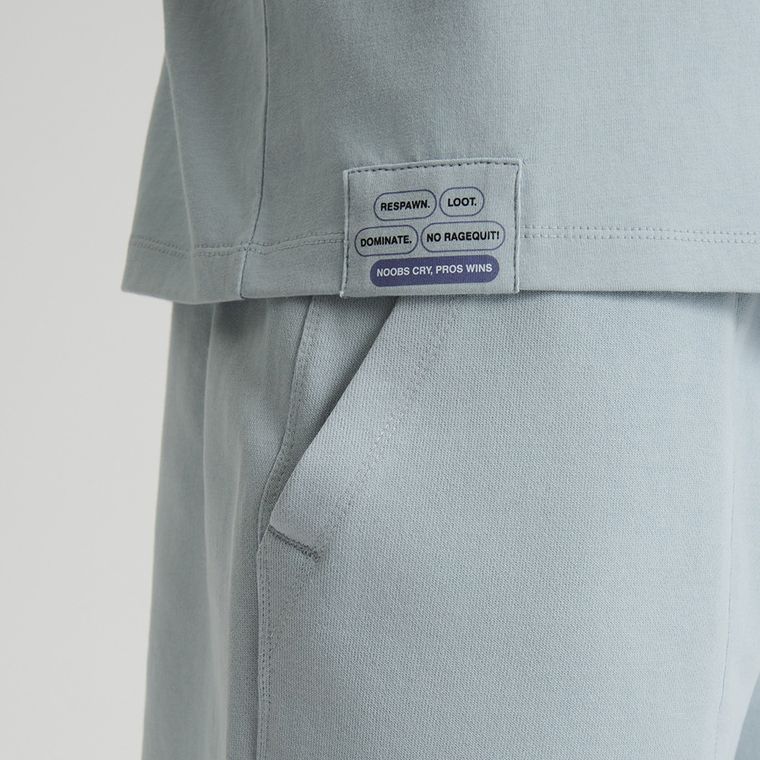 Bawełniany t-shirt o kroju loose NOWEAR