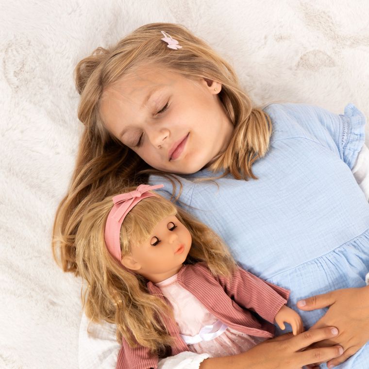 Bayer Design, Charlene, interaktywna lalka bobas z akcesoriami, 46 cm