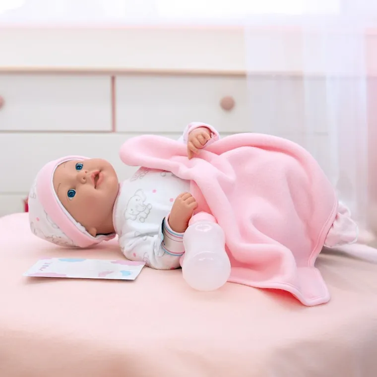Bayer Design, Reborn, lalka bobas z akcesoriami, 38 cm