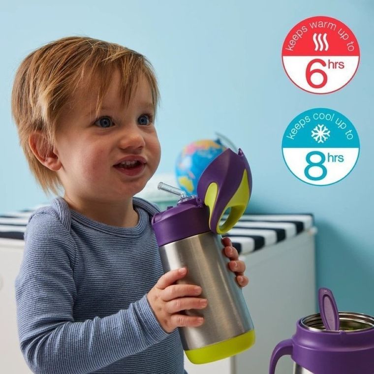 b.box, Blue Slate, bidon termiczny, 350 ml