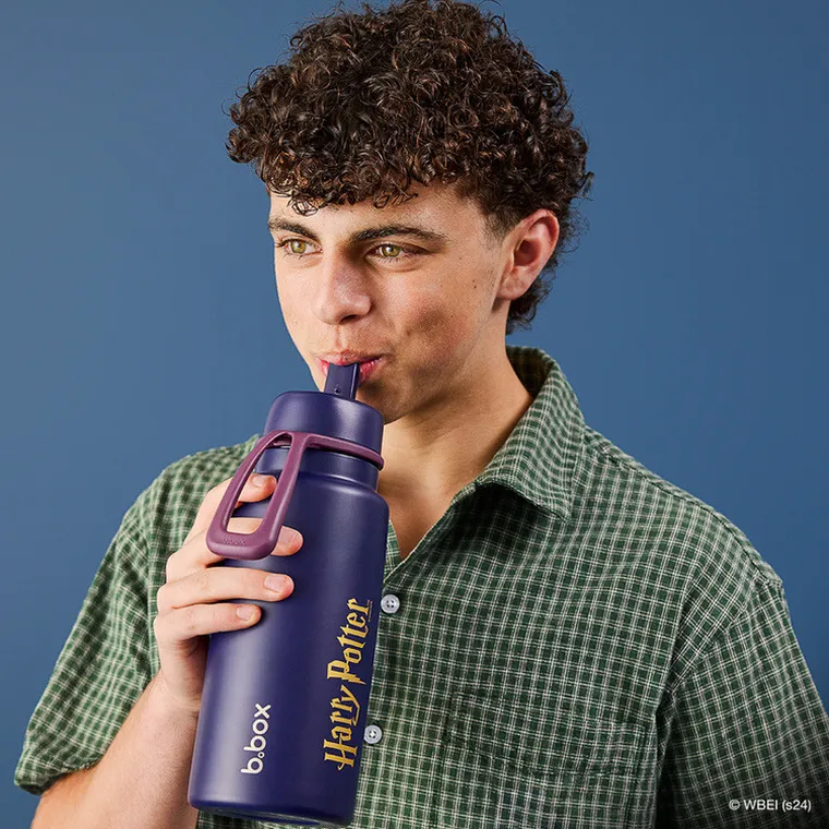 b.box, Harry Potter, butelka termiczna ze składanym ustnikiem, stal nierdzewna, 1l