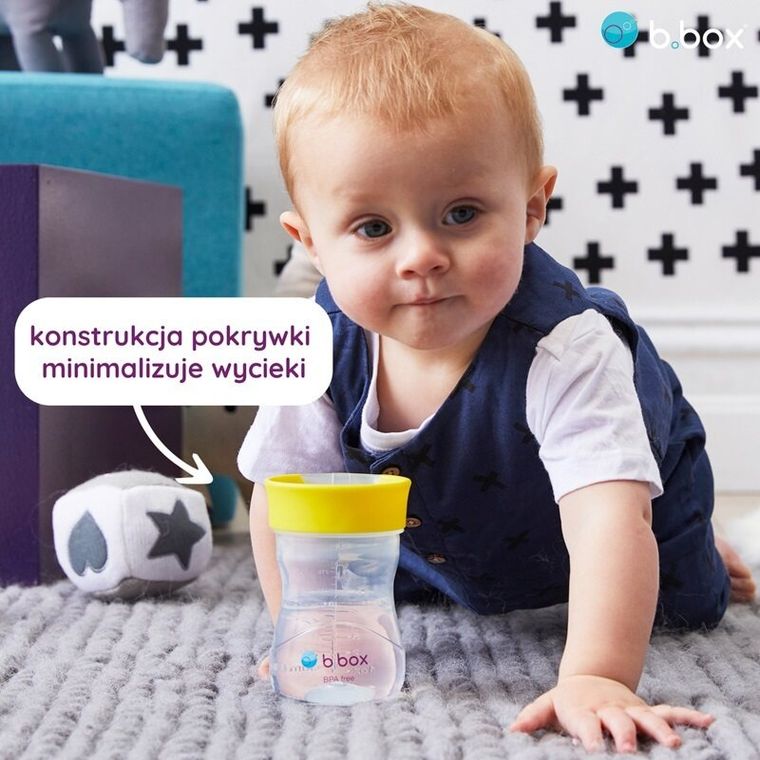 b.box, kubek treningowy, szałwiowy, 240 ml