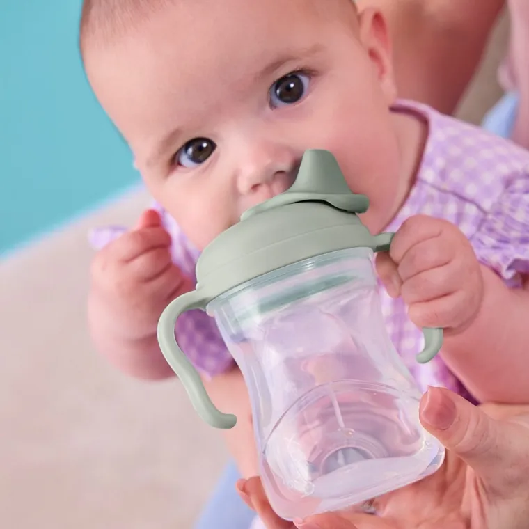 b.box, kubek z miękkim ustnikiem, błękitny