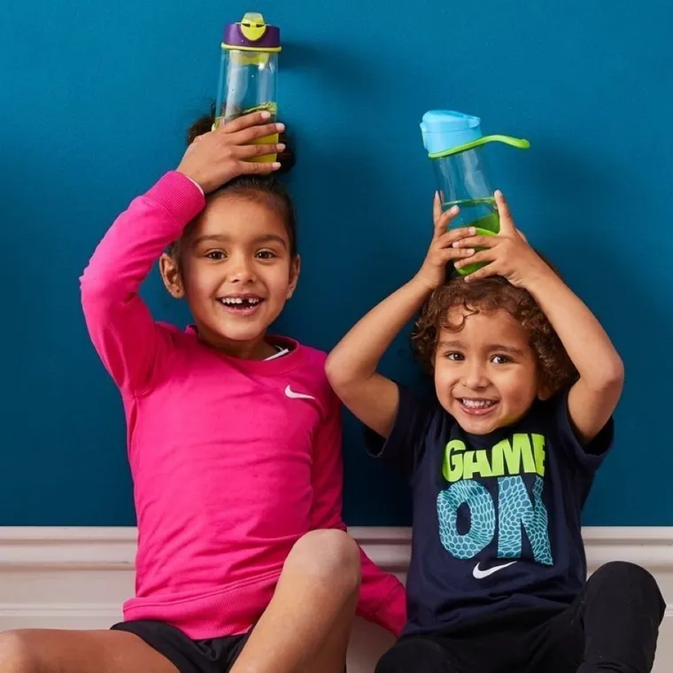 b.box, Lilac Pop, sportowa butelka tritanowa, 450 ml