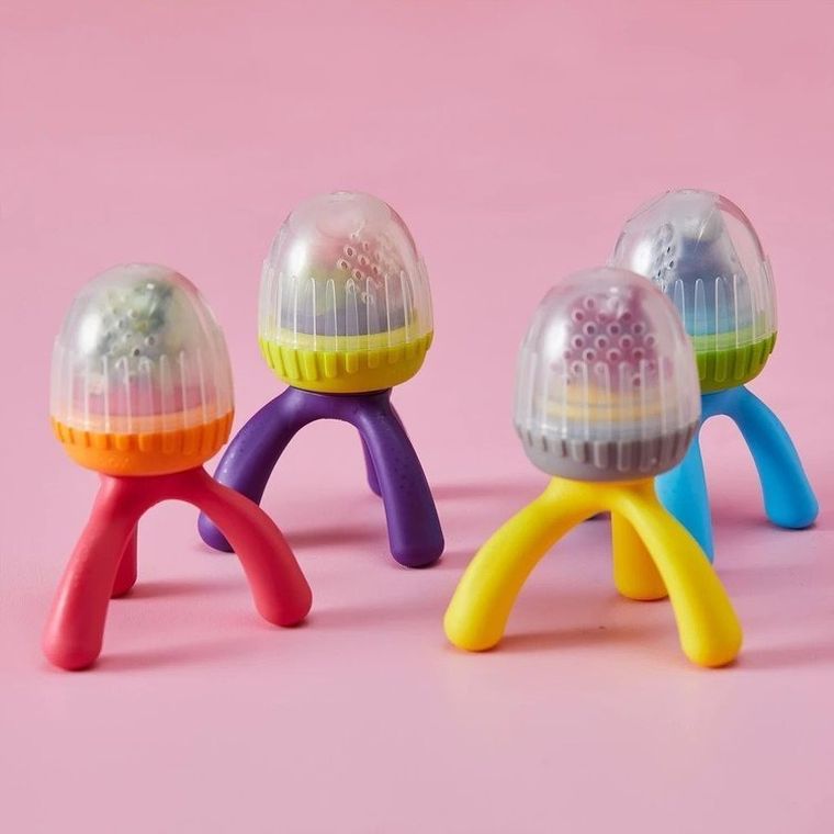 b.box, Ocean Breeze, gryzak silikonowy do podawania pokarmu