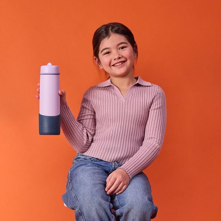 b.box, silikonowa nakładka ochronna do butelki 690 ml, midnight