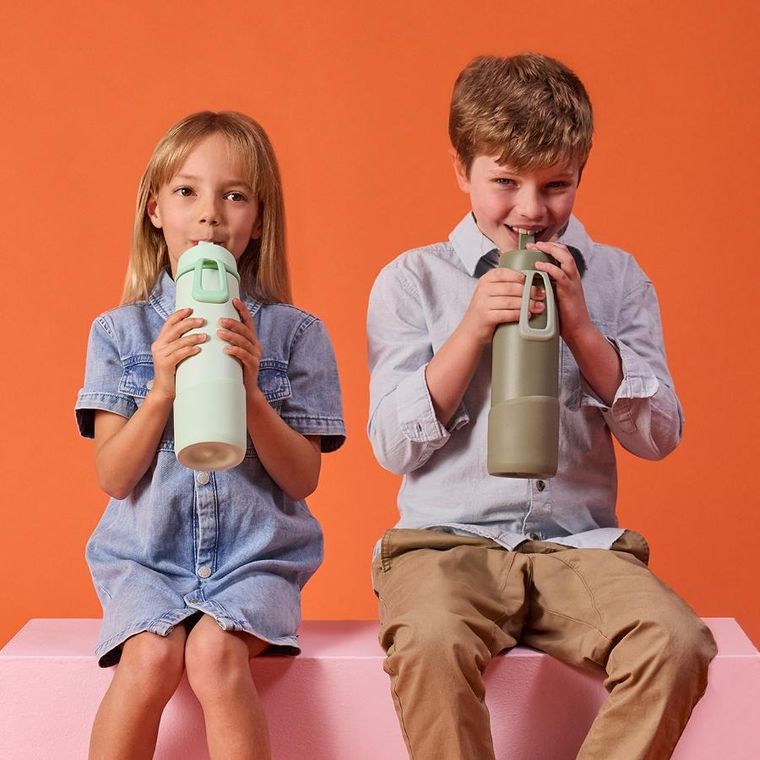 b.box, silikonowa nakładka ochronna do butelki 690 ml, spearmint