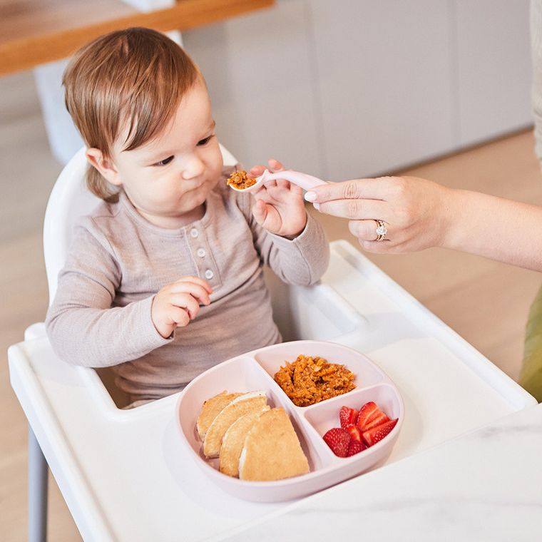 b.box, talerzyk z przykrywką, różowy