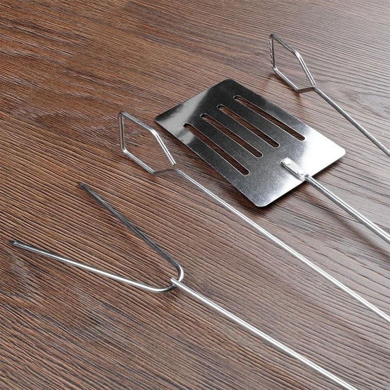 BBQ, zestaw przyborów do grilla, 3 elementy