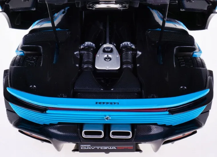 Bburago, Ferrari Daytona SP3, model pojazdu, blue, 1:18