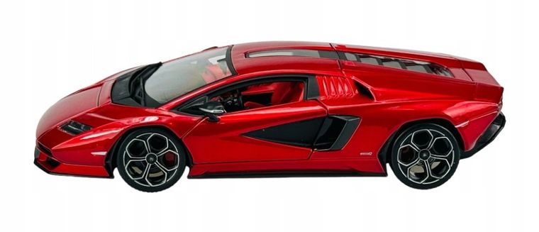 Bburago, Lamborghini Countach LPI, 800-4, model pojazdu, red, 1:24