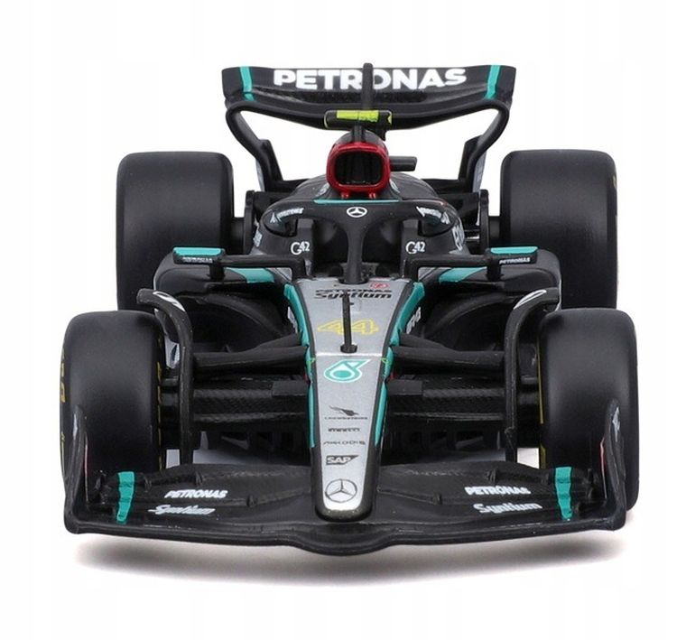 Bburago, Mercedes AMG W15 2024 Lewis Hamilton, Bolid F1, model pojazdu, 1:43