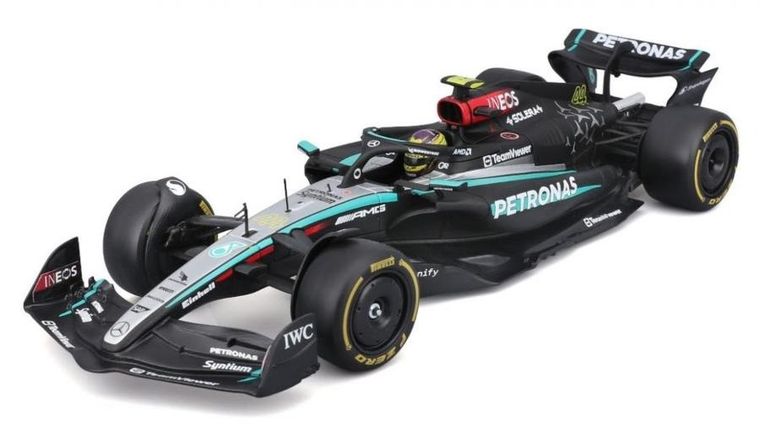 Bburago, Mercedes-Benz AMG F1W15, Bolid F1, model pojazdu, 1:24