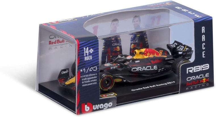BBurago, Race Oracle Red Bull Racing RB19#1, model pojazdu, 1:43