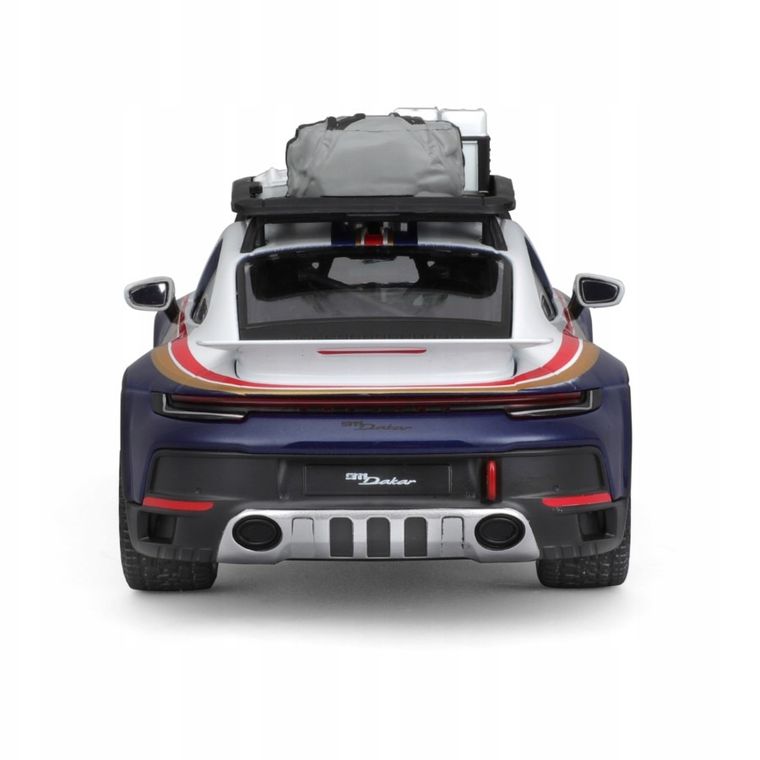 Bburago, Racing, Porsche 911 Dakar Met. Blue 953, model pojazdu, 1:24