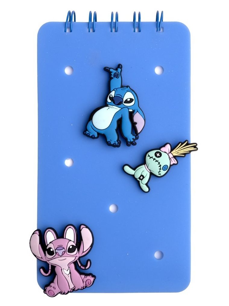 Beniamin, Lilo i Stitch, silikonowy notes na spirali, 15-8,5 cm, 1 szt.