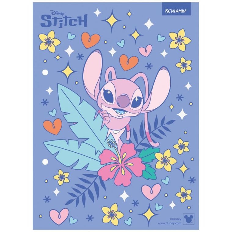 Beniamin, Lilo i Stitch, wkłady do segregatora, A5, 13 szt.
