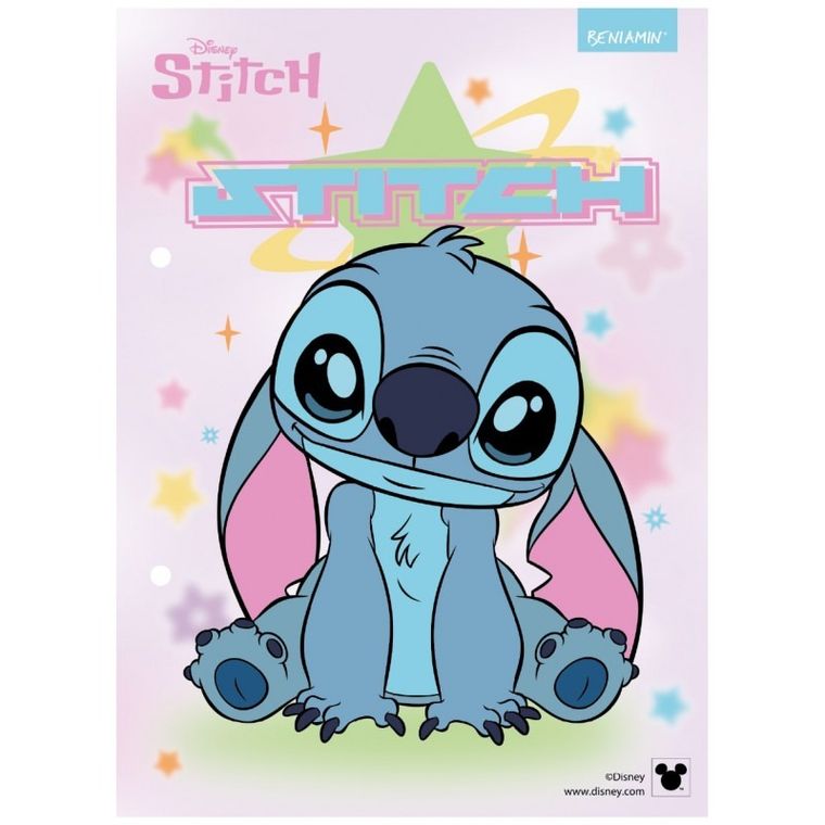 Beniamin, Lilo i Stitch, wkłady do segregatora, A5, 13 szt.