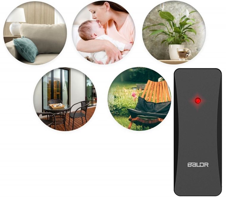 Berdsen, Baldr, nadajnik do stacji pogodowej, czarny