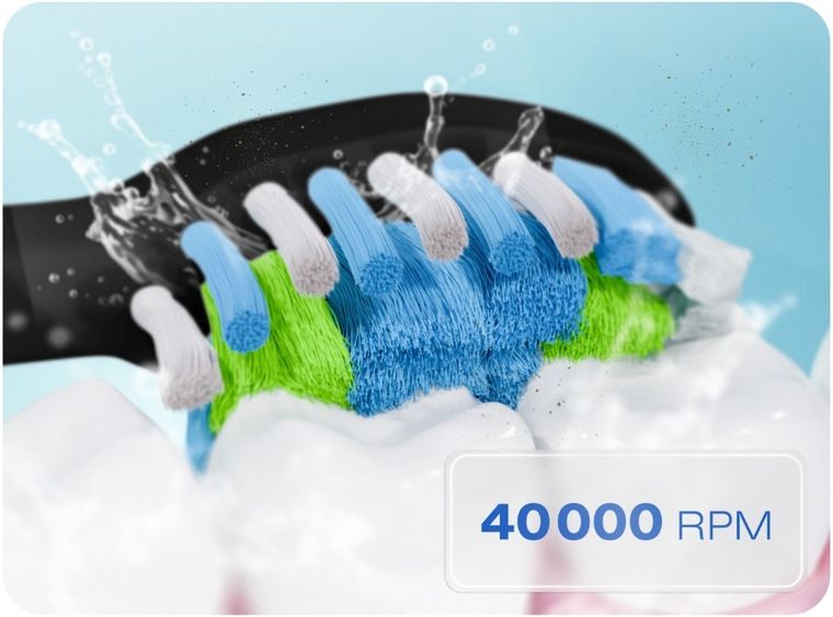 Berdsen, Galaxy, szczoteczka soniczna do zębów, czarna