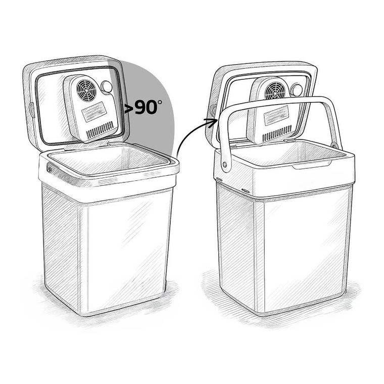 Berdsen, Icemax, lodówka turystyczna, tryb ECO, 26l, czarna