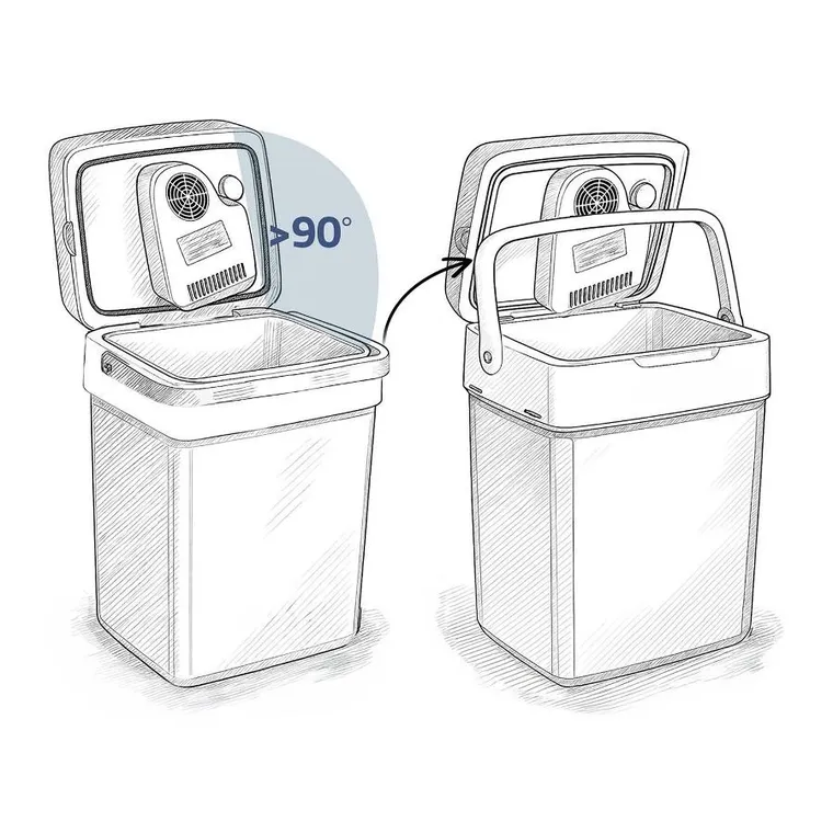 Berdsen, Icemax, lodówka turystyczna, tryb ECO, 26l, niebieska